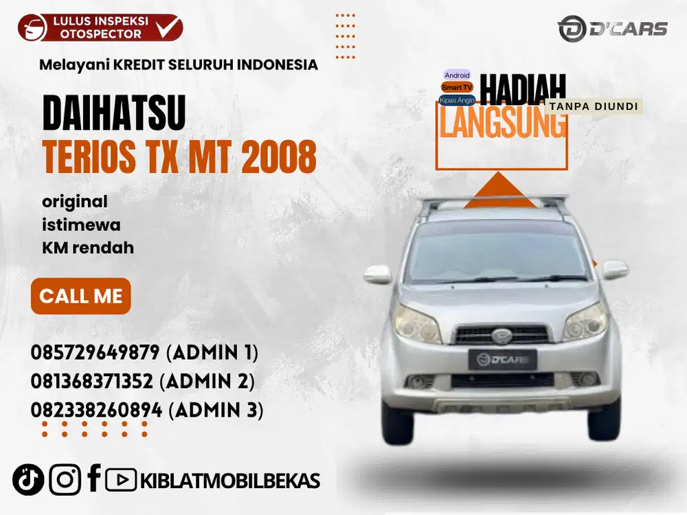 TERIOS 1.5 TX 2008 MANUAL LOW KM