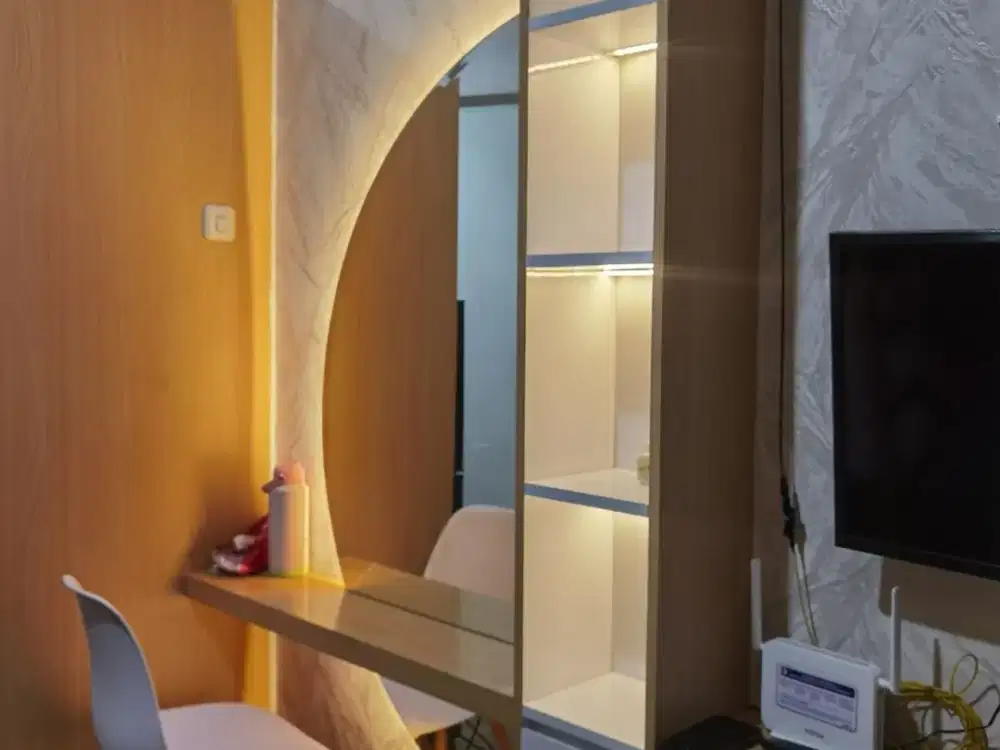 Apartemen Studio Disewakan Murah Green Pramuka City Tower Atas Mall Siap Huni