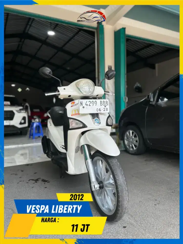 VESPA LIBERTY 2012 MURAH MERIAH BOSKU HIKMAH MOTOR KEPUH MALANG