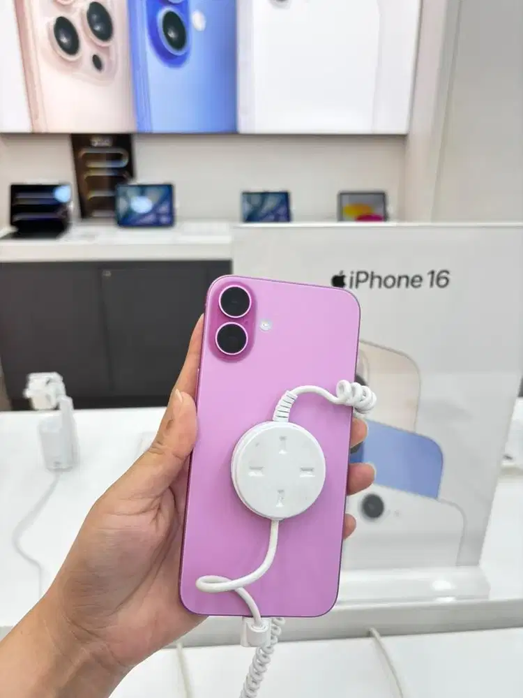 CICILAN IPHONE 16 Plus Pink 128 Gb Promo Bunga 0%