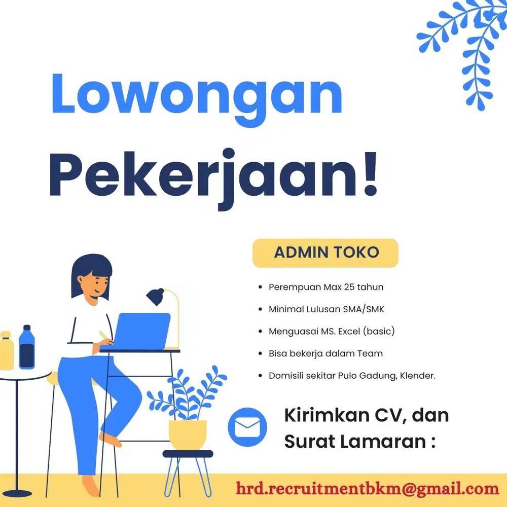 ADMIN TOKO URGENT
