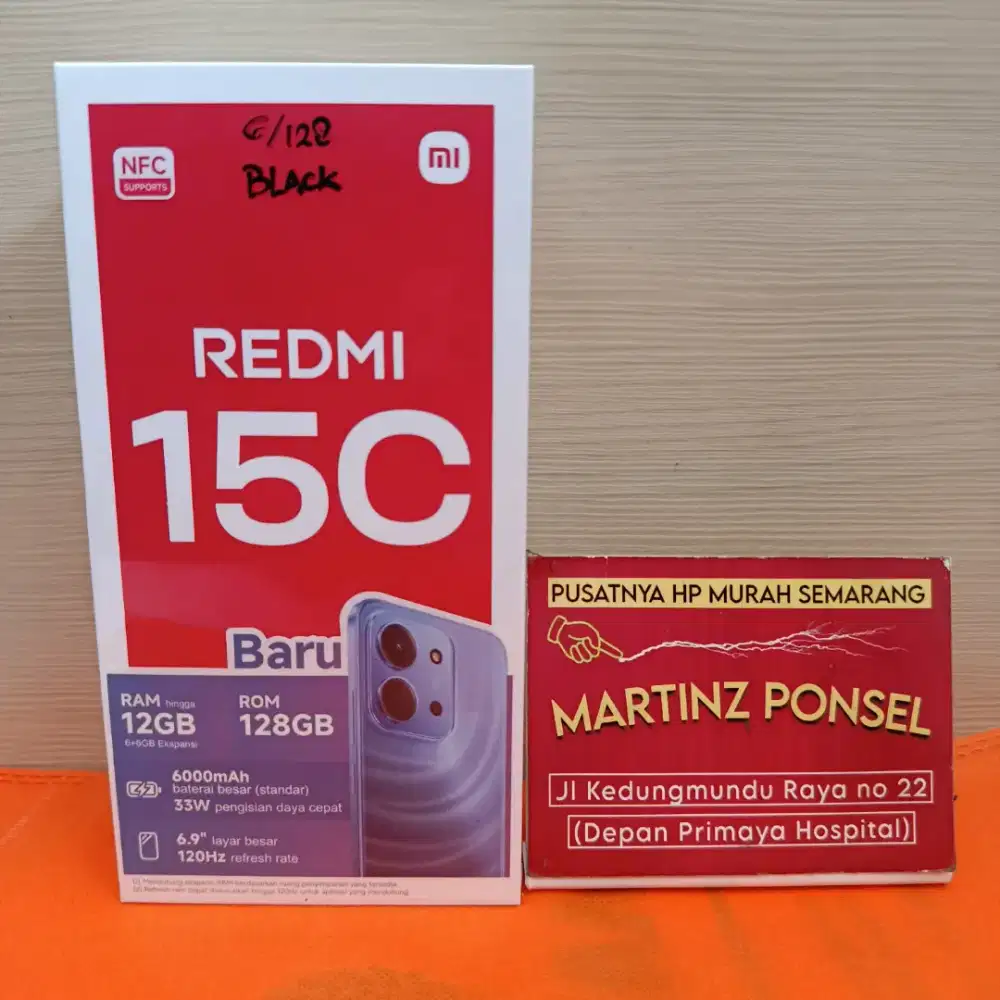 Redmi 15c 6/128gb new