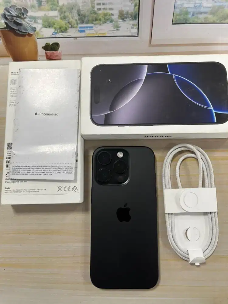 iPhone 16 Pro 128 Second iBox Garansi On 2026