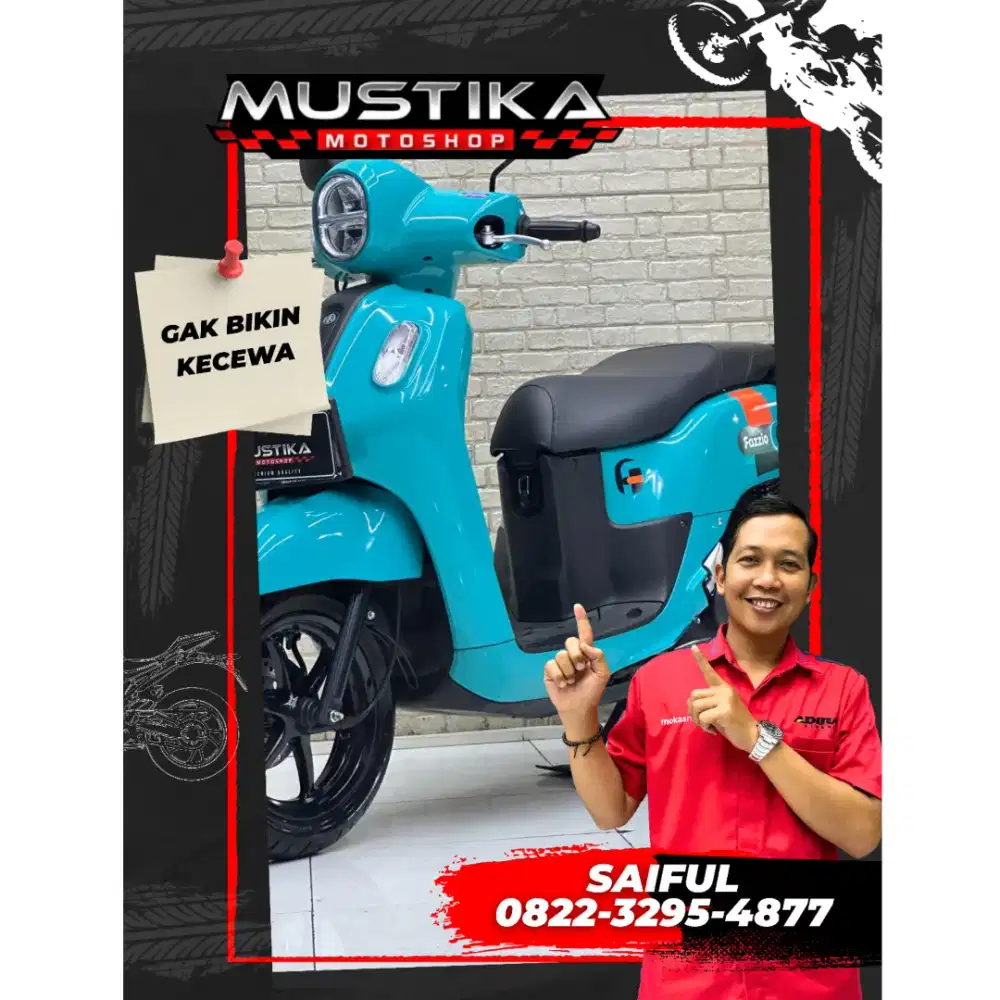 Perfect Condition!!Yamaha Fazzio 2024 Dp500Rb Murah Mulus-Mustika