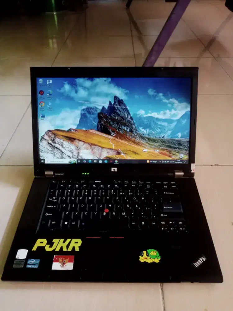 LAPTOP LENOVO THINKPAD W520 CORE I7-2860QM RAM DDR3 14GB