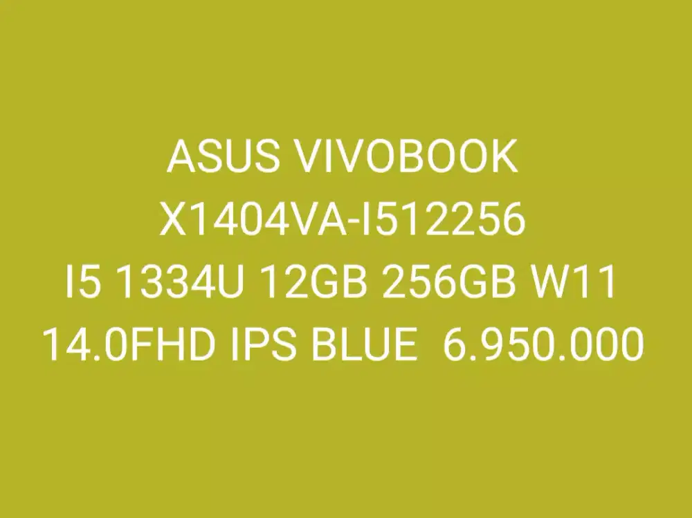 ASUS VIVOBOOK  X1404VA-I512256