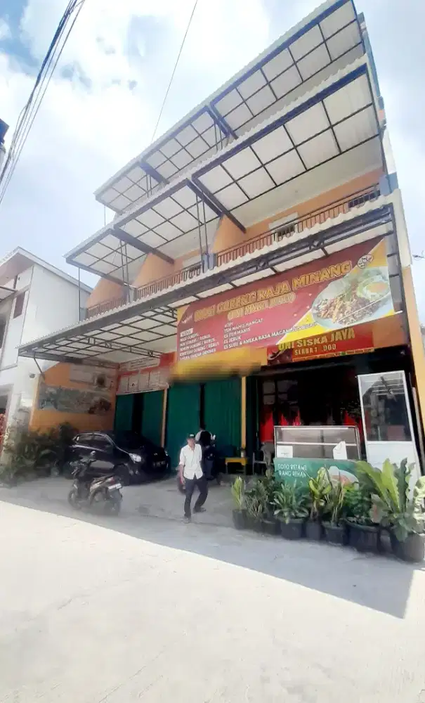 DI JUAL 3 RUKO 3 LANTAI, LOKASI DI JL. BULAK PERWIRA, KOTA BEKASI.