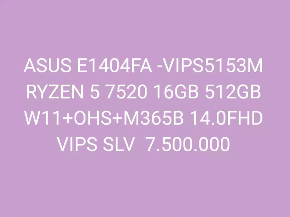 ASUS E1404FA -VIPS5153M