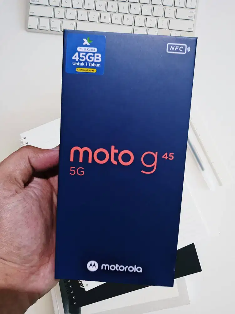 Motorola G45 5G Red 8/256, New Garansi Resmi