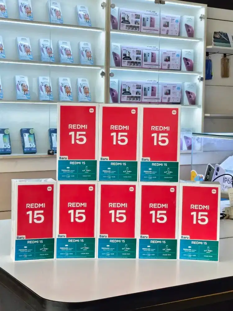 Xiaomi Redmi 15 8/128GB (new) *BISA COD/DIANTAR(FASTRESPON WA)