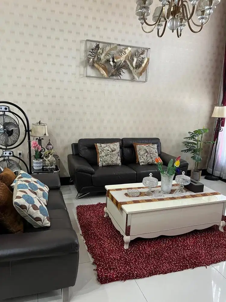 JUAL SOFA KULIT ASLI MEWAH MURAH MEDAN