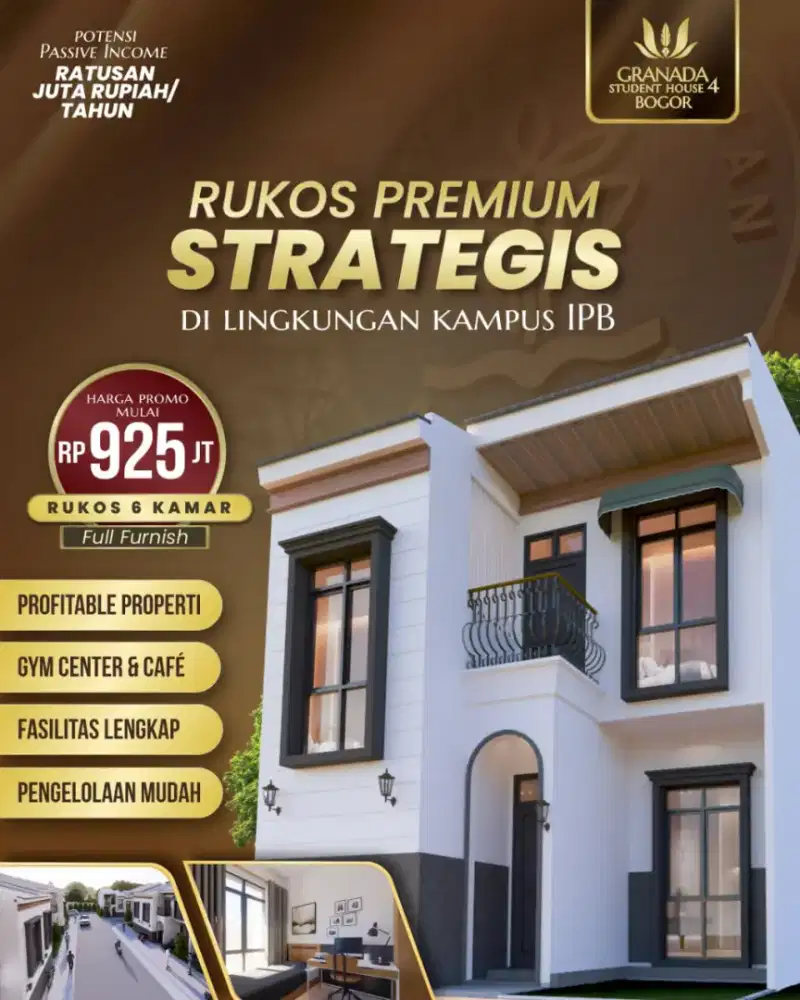 Dijual Kost Putra Putri GSH 4 Dramaga Bogor