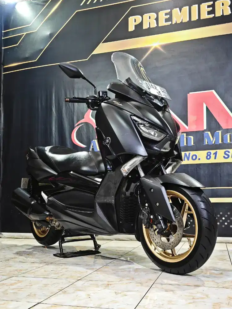XMAX ABS 250cc Black Matte low km dp hanya 5jt. Anugerah motor rungkut