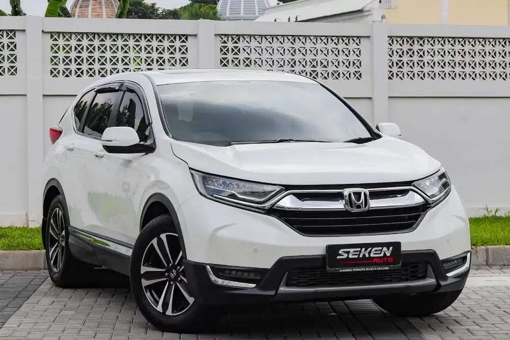 Honda CRV CR-V 1.5 VTEC Turbo 7 Seater AT Matic 2018 Putih Mutiara, FU