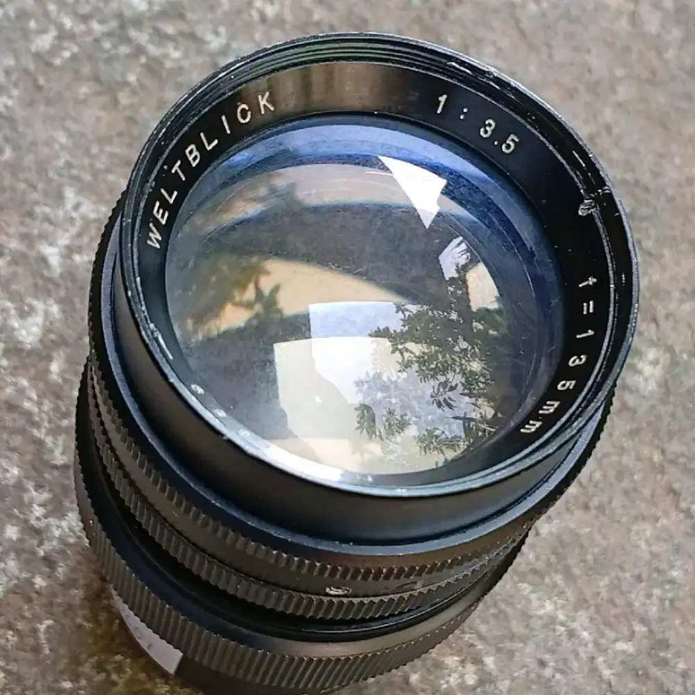 lensa manual 135mm F/3,5 mounting T2 ~ bisa buat canon, nikon, dll