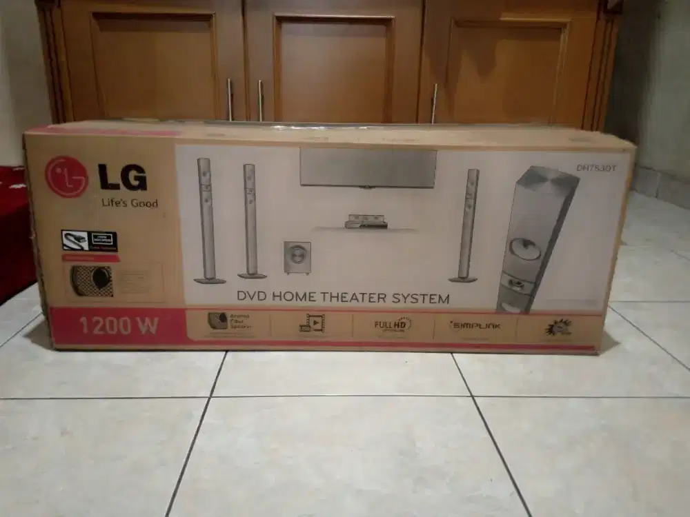 DVD HOME THEATER LG