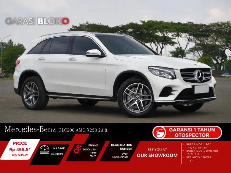 Mercedes Benz GLC200 AMG Line X253 2018