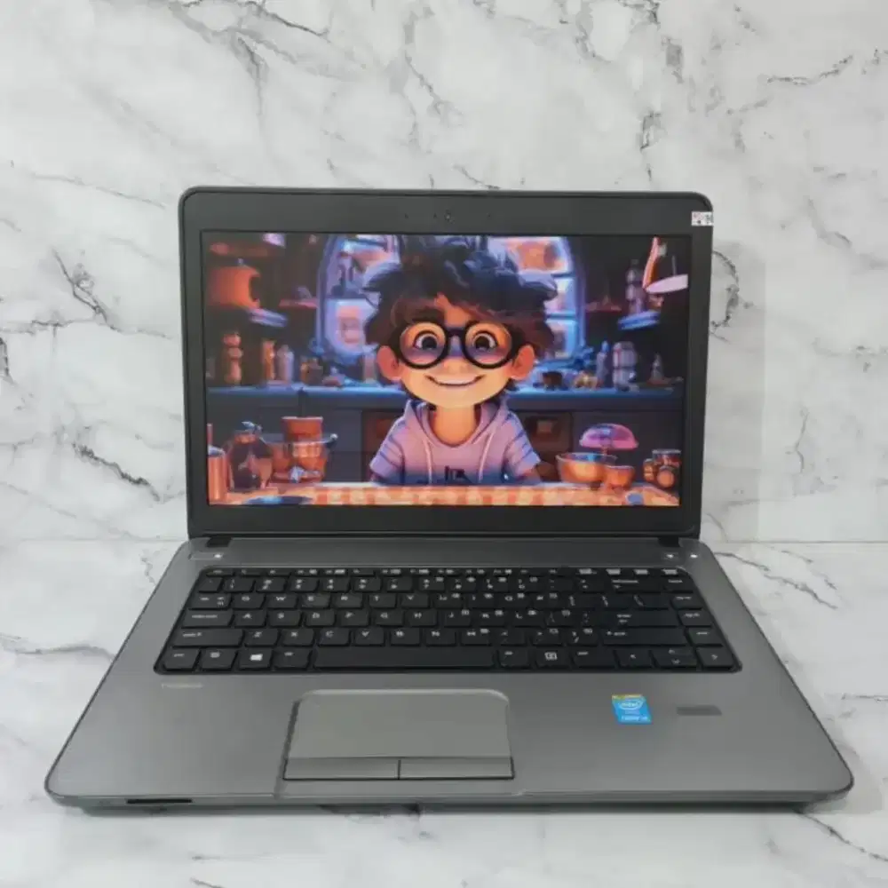 Hp Probook 440 G1 Core i5 Gen 4 Ram 8Gb SSD 128Gb Baterai Baru