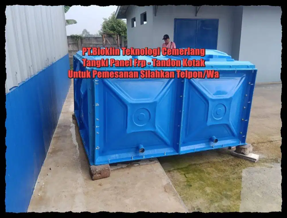 Tangki Air Fiberglass - Roof tank Frp  - Tandon Frp - Tangki Air Kotak