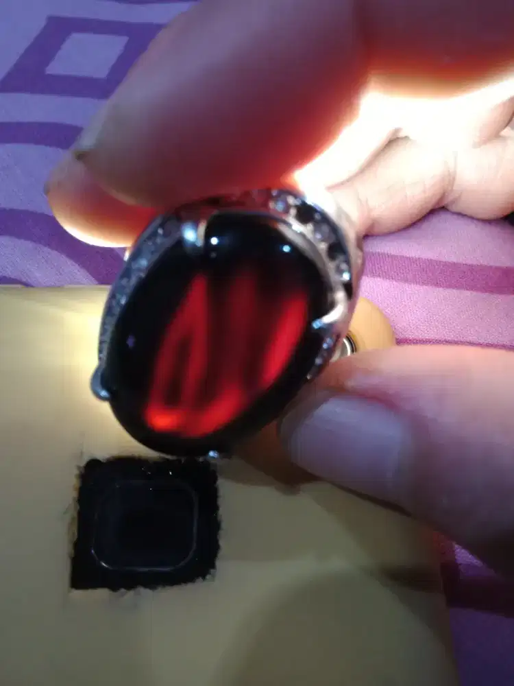 Dijual Cincin Baru Kecubung Wulung KalimantanLafadz Allah