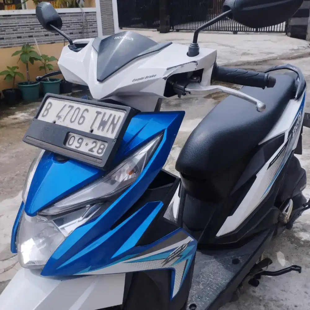 Surat lengkap dijual honda beat esp eco thn tahun 2018