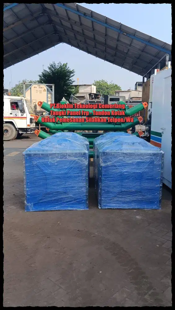 Tangki Air Fiberglass/Tangki Air Kotak/Ground tank/Tangki Panel Frp
