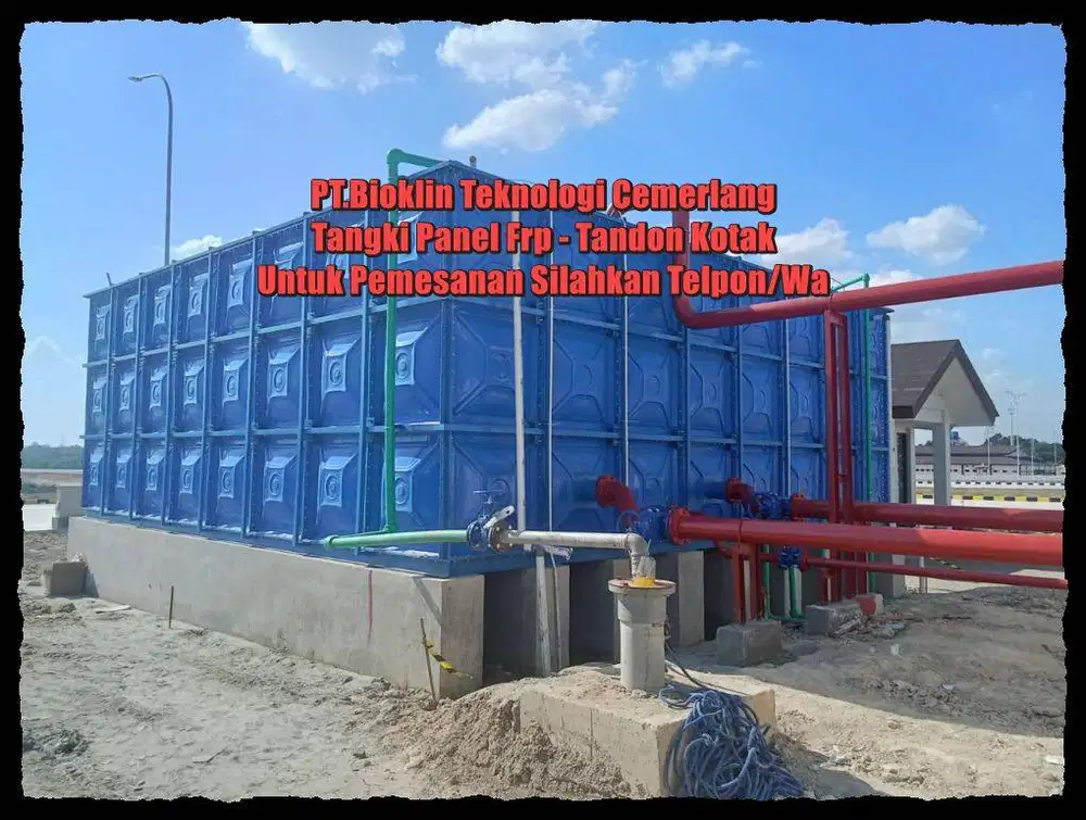 Tandon Frp - Toren Frp - Tangki Air Kotak - Ground tank