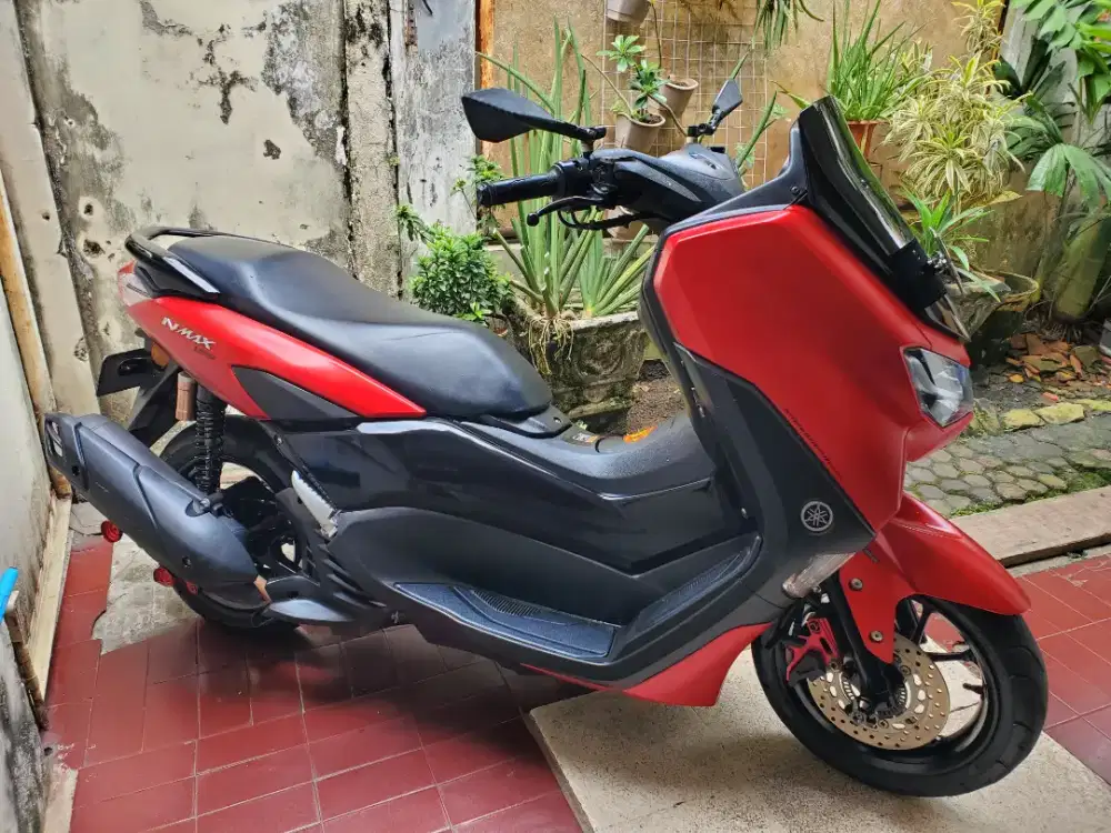 Yamaha Nmax Abs Keyless Merah doff  2021 Low km.13rban.