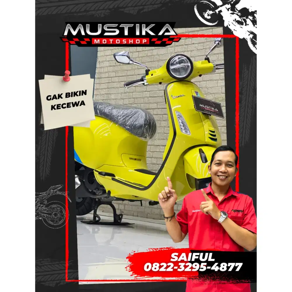 Odo 10km Bekas Rasa Baru!!Primavera New 2025 Yellow Istimewa-Mustika