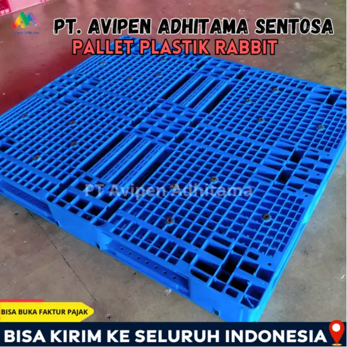 Pallet Plastik Rabbit Industri Tatakan Gudang Heavy Duty Jakarta