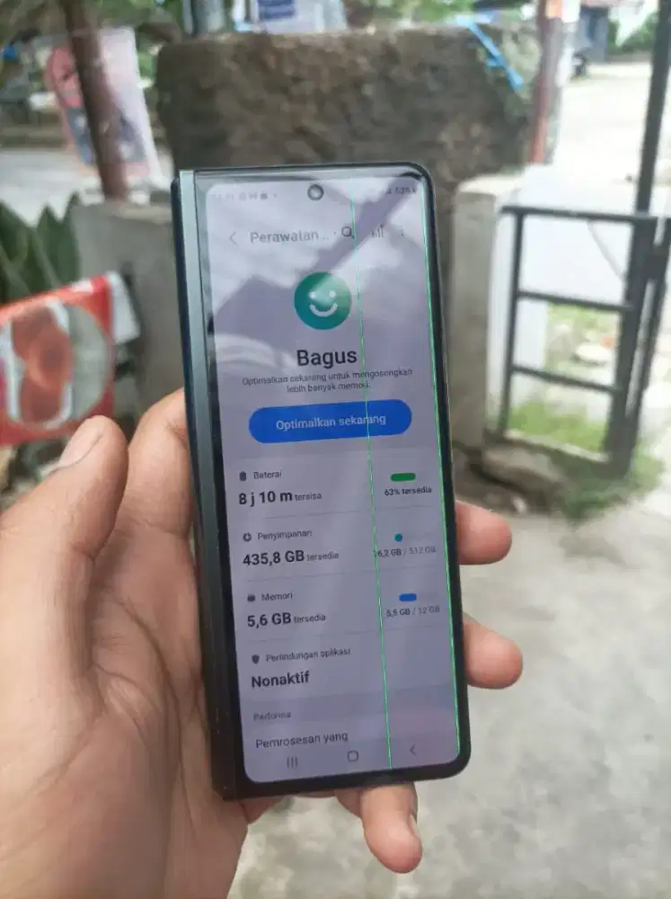 Samsung z fold 3 5G NFC resmi sein