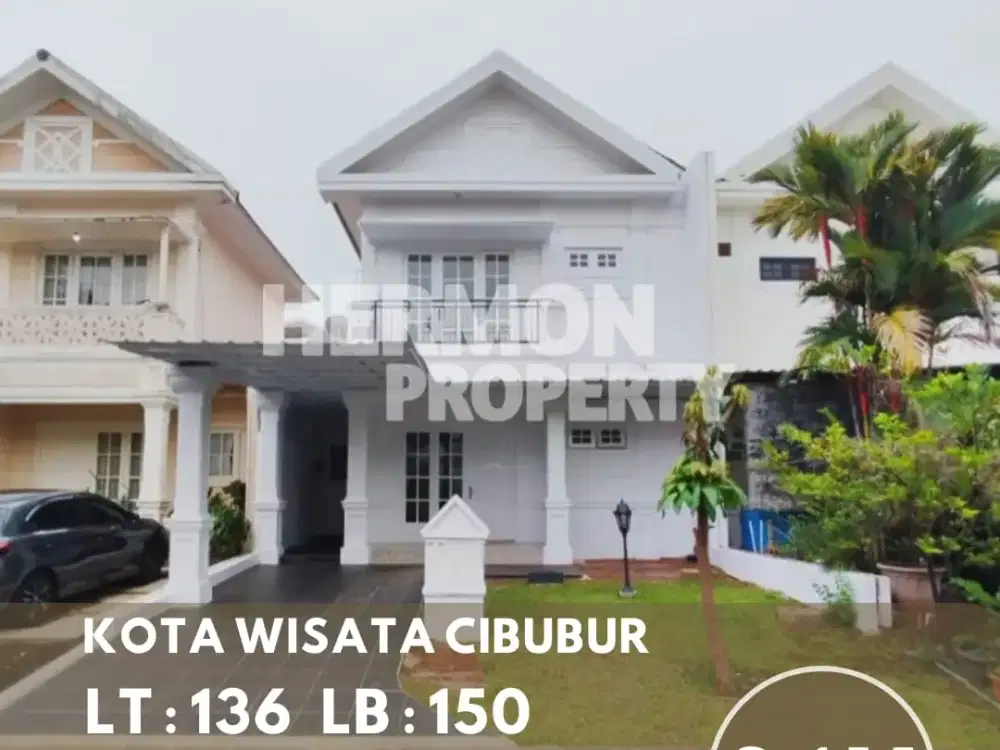 Cari Rumah Strategis dan Siap Huni di Kota Wisata cibubur , INI  DIA RUMAHNYA