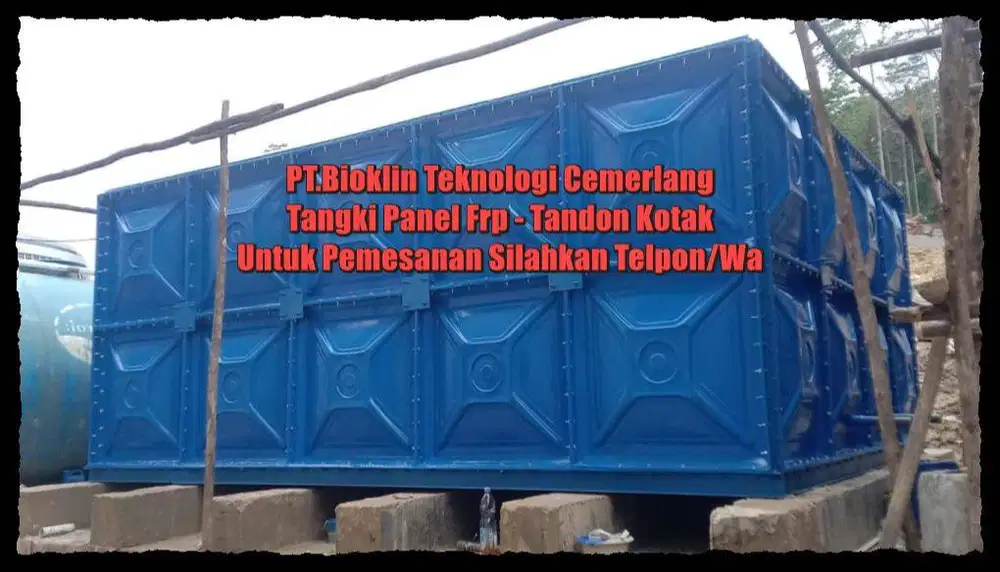 Tangki Panel , Tangki Air Fiberglass , Roof Tank , Tangki Air Kotak ,