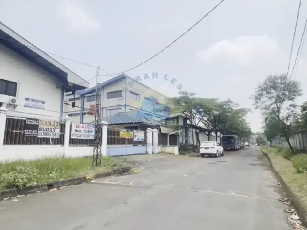 Di Jual Pabrik di Kawasan Industri Cikupa mas Tangerang Banten