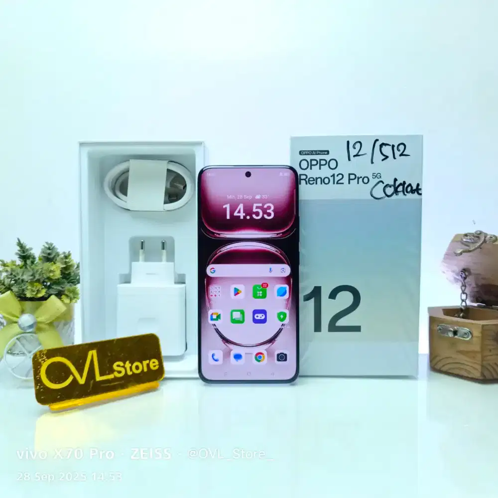 Jual HP Oppo Reno 12 Pro 5G RAM 12/512 GB Second Murah Terdekat