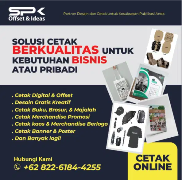 Solusi Cetak Berkualitas untuk kebutuhan BISNIS atau PRIBADI