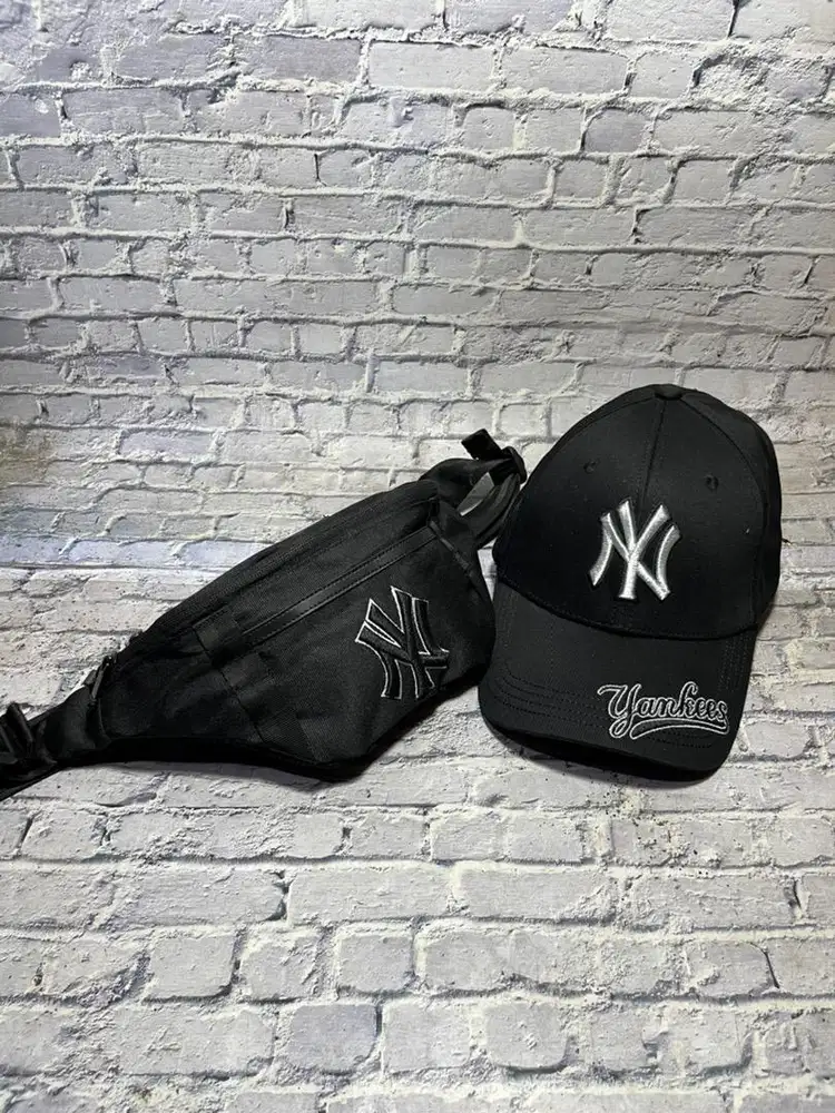 Topi dan waistbag Ny