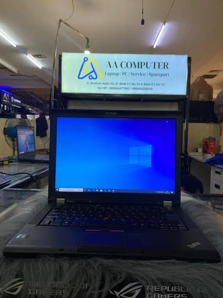 LENOVO THINKPAD T410 CORE I5 GEN 1 RAM 8GB SSD 256GB