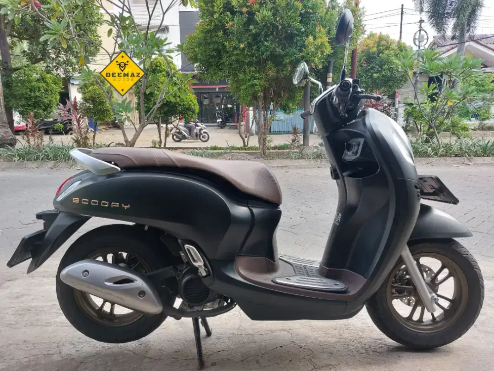 (DP 500 Rb)‼️ Scoopy Prestige Keyless Hitam 2024 Cash & Kredit