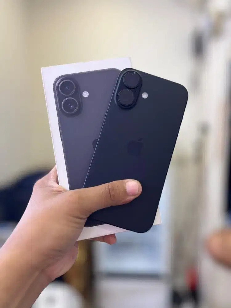 Iphone 16 128GB Ibox Full Ori, Like New, Garansi ON Baru Dipake 1 bln.