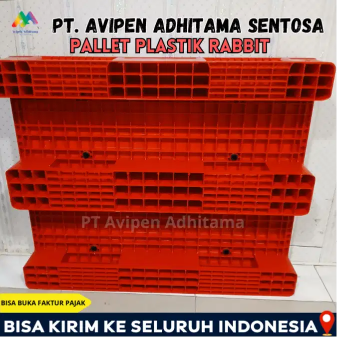 Pallet Plastik Rabbit Industri Tatakan Gudang Heavy Duty Tangerang