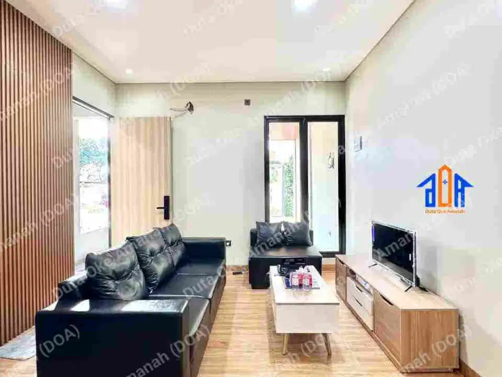 Rumah Furnished 4 Kamar DP 0 Akses Dekat Tol JORR