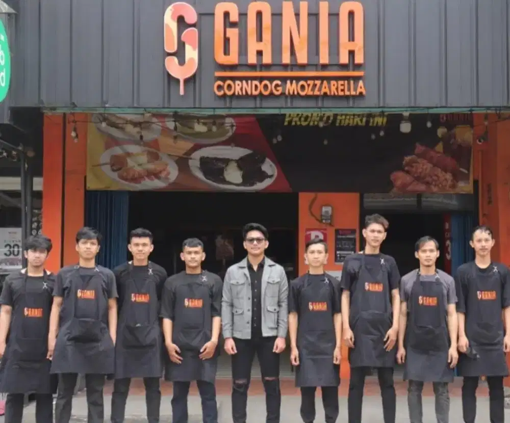 Lowongan kerja memasak dan menjaga booth Corndog Mozzarella Gania