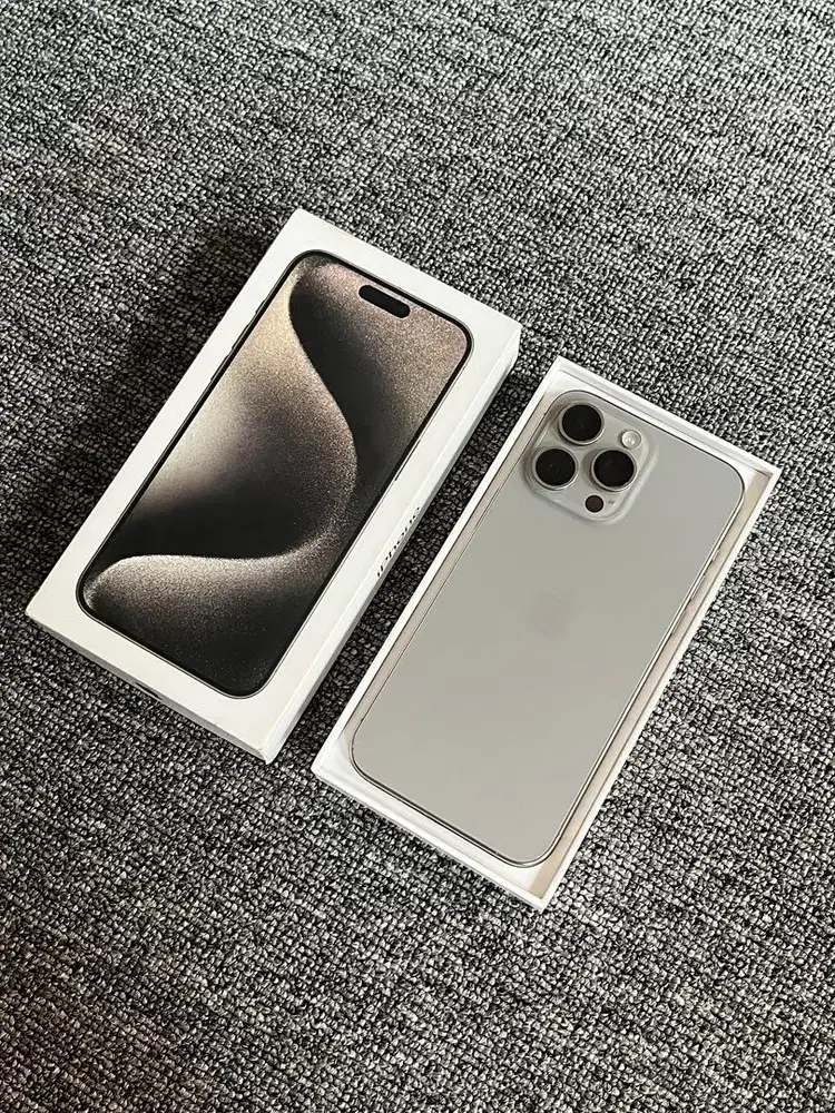 Iphone 15 pro max 256 gb bea cukai natural
