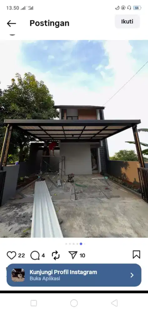 Canopy atap alderon RS
