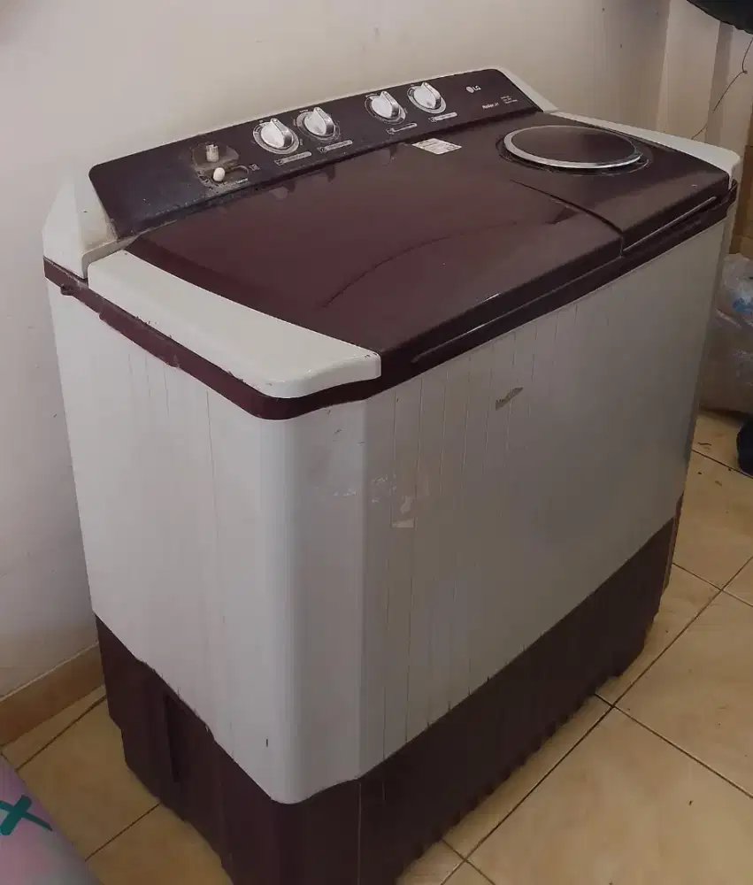 Jual mesin cuci merk LG 16 Kg Second