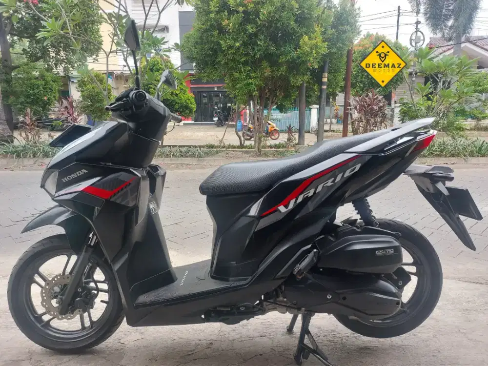 (DP 900)‼️ Vario 125 CBS Hitam 2023 Cash, Kredit & Tukar Tambah