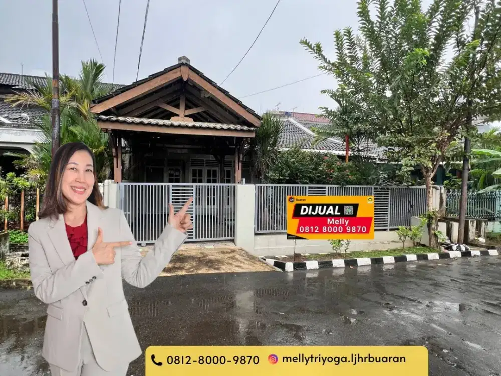 Rumah di lingkungan yang mudah dijangkau Jaka Setia, Bekasi Selatan