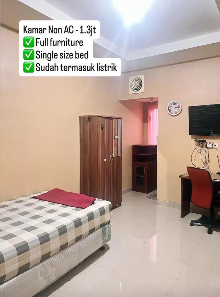 Kost Premium Putra & Putri Jln. Moh Toha Pusat Kota Bandung