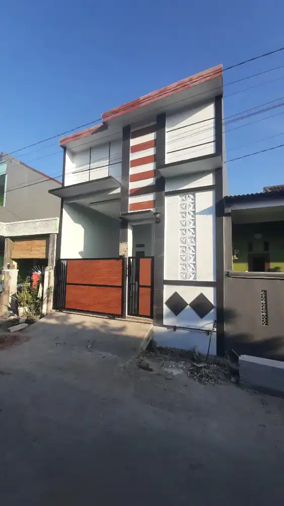 Rumah cerah harga murah minimalis modern